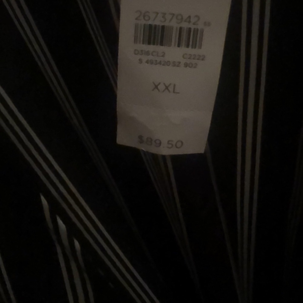 Loft black and white striped dress - Picture 3 of 5